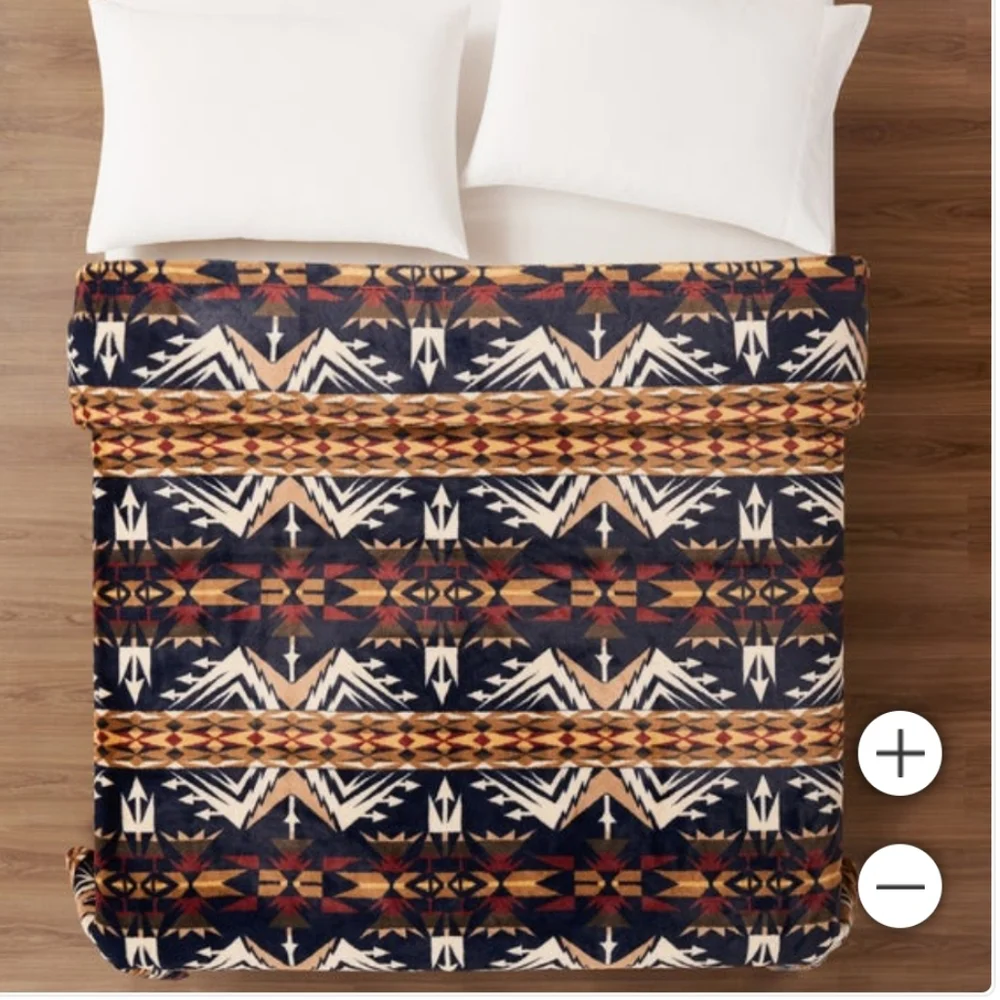 Pendleton Faux Fur Luxe Blanket, New